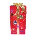 Lit Fiberglass Gift Box with Snowflakes